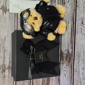 Biker bear Keychain
